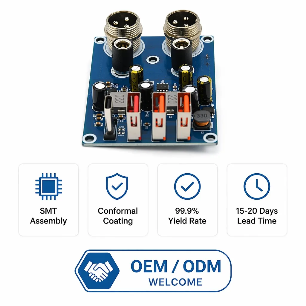 4-Port USB 4-Channel Fast Charging PCBA Board QC PD Power Bank Module Circuit PCB FR-4 for Outdoor Power Station Inverter DIY