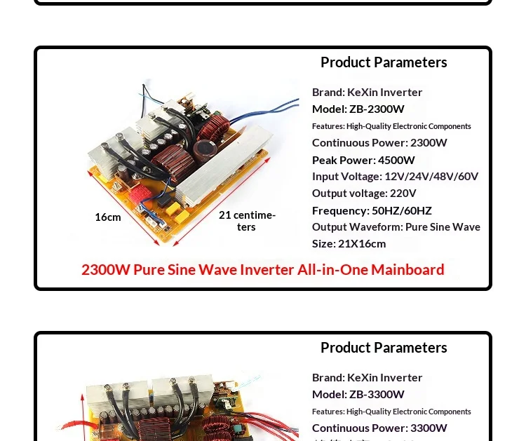 Pure Sine Wave Inverter Mainboard DC to AC PCBA for Portable Power and Energy Storage Systems