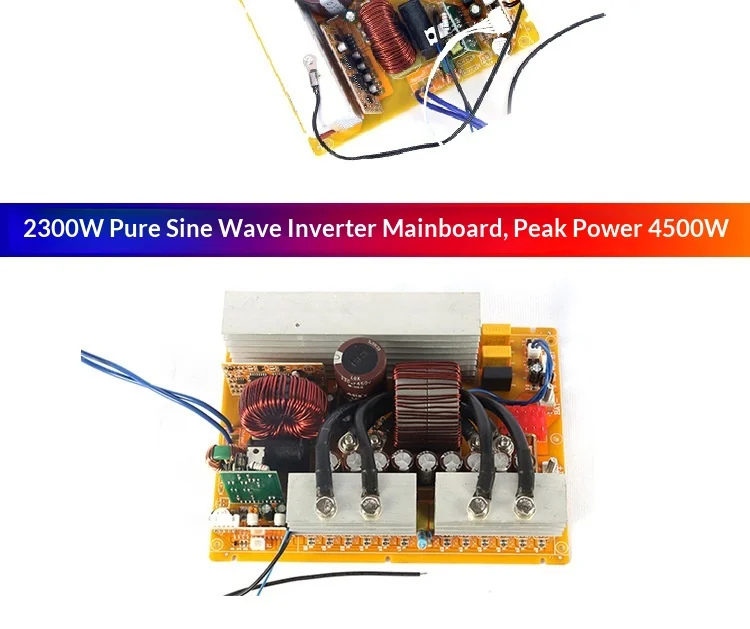 Pure Sine Wave Inverter Mainboard DC to AC PCBA for Portable Power and Energy Storage Systems