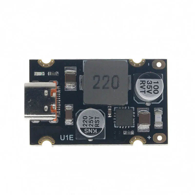 DC 12V-30V Input PD 65W Fast Charge Module Type-C PD 3.1 PPS QC 3.0 SCP Step-down PCBA for Laptop Phone Tablet Car Charging